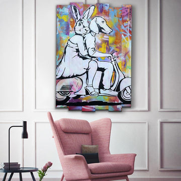 They were open minded (Original Painting)