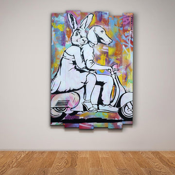 They were open minded (Original Painting)