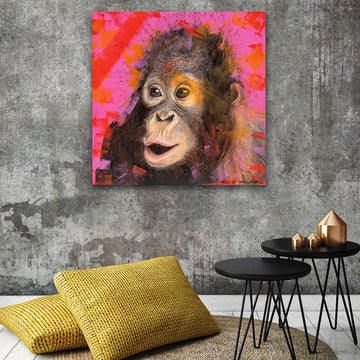 Wild about orangutans (Original Painting)
