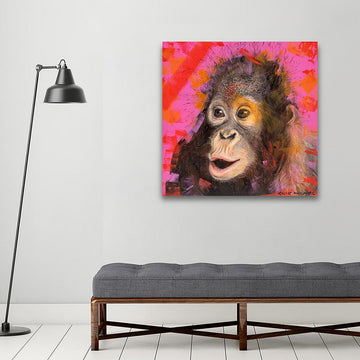 Wild about orangutans (Original Painting)