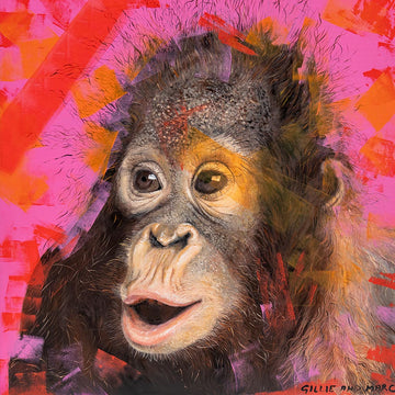 Wild about orangutans (Original Painting)
