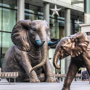 The Orphans (Bronze Sculpture)