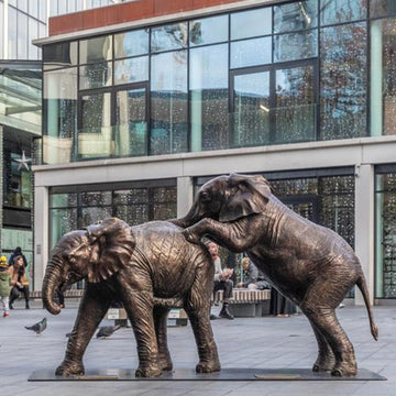 The Orphans (Bronze Sculpture)