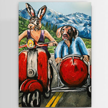 They Were Outdoor People (Original Painting)