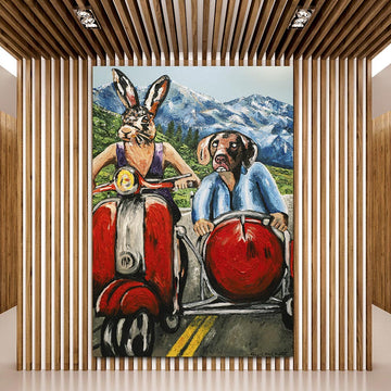 They Were Outdoor People (Original Painting)