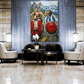 They Were Outdoor People (Original Painting)