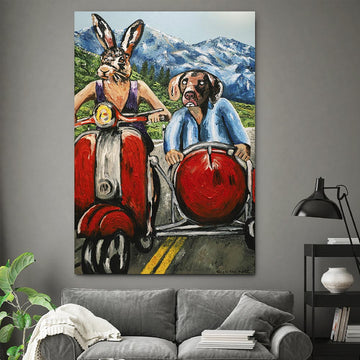 They Were Outdoor People (Original Painting)