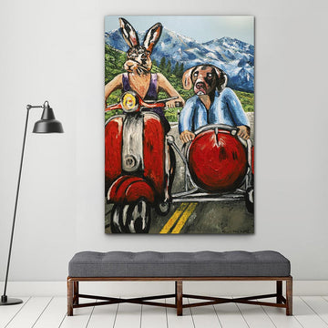 They Were Outdoor People (Original Painting)