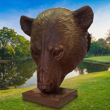 Atiqtalik the Polar Bear was Thinking Big (Bronze Sculpture)