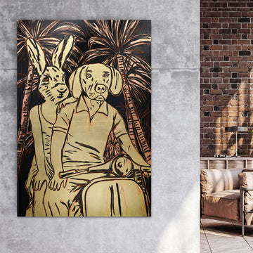 This Was Palm Paradise (Original Painting)