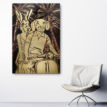 This Was Palm Paradise (Original Painting)