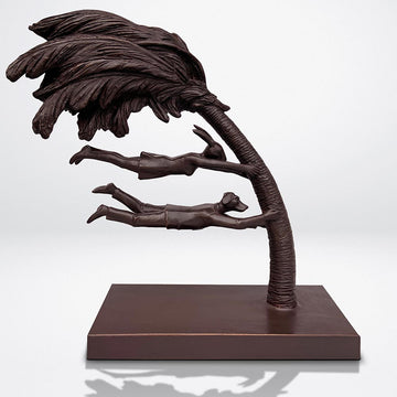 Blowing in the Wind (Bronze Sculpture)