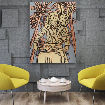 Palm Living (Original Painting)