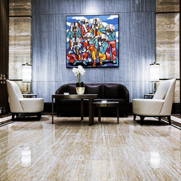 The Paparazzi Dogs in Sydney (Original Painting)