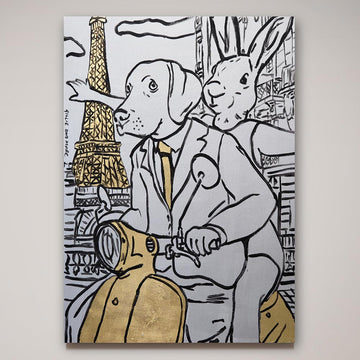 Paris a Go Go (Original Painting)