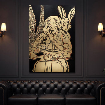 Let's See Paris Again (Original Painting)