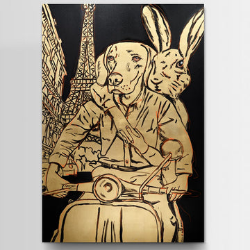 Let's See Paris Again (Original Painting)