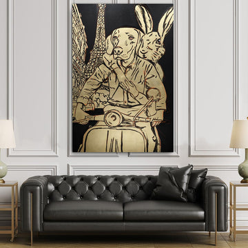 Let's See Paris Again (Original Painting)