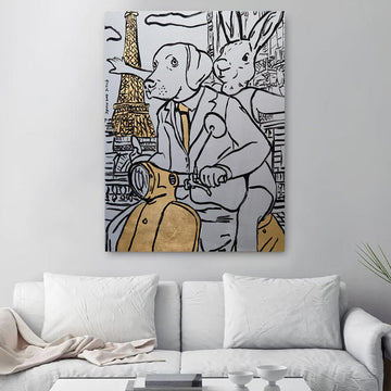 Paris a Go Go (Original Painting)