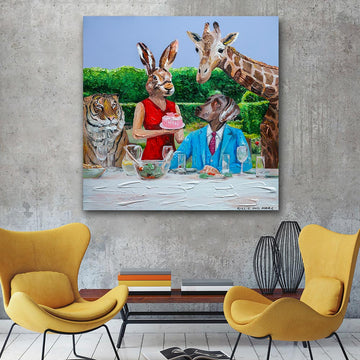 It's a Party (Original Painting)