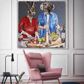 They made it all using love and passion (Original Painting)