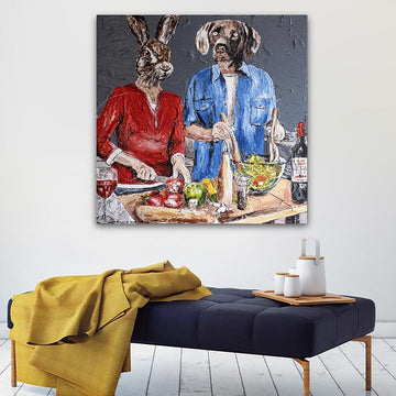 They made it all using love and passion (Original Painting)