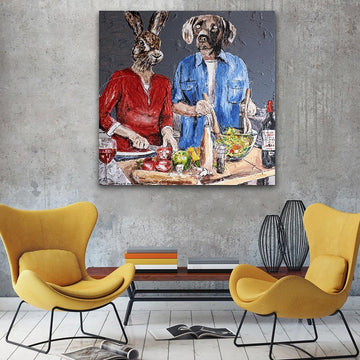 They made it all using love and passion (Original Painting)