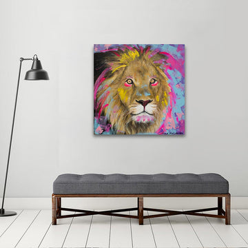 Through his eyes he could see passion (Original Painting)