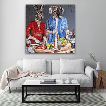 They made it all using love and passion (Original Painting)