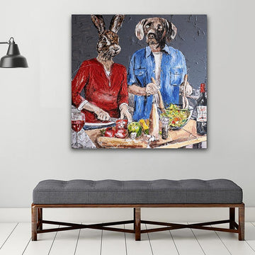 They made it all using love and passion (Original Painting)