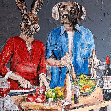 They made it all using love and passion (Original Painting)