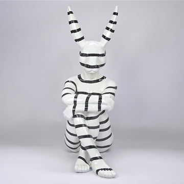 Splash Pop Lost Rabbit (Fibreglass Sculpture)