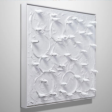 Penguins on the Moon (Original Painting)