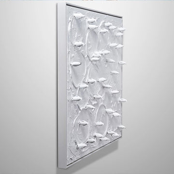 Penguins on the Moon (Original Painting)