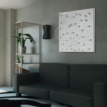 Penguins on the Moon (Original Painting)