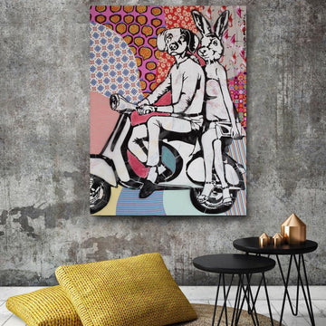 They really popped together (Original Painting)