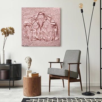 Fossil Levi’s Trucker Jacket in Copper (Original Painting)