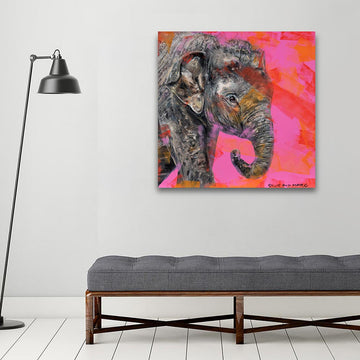 Wild about elephants (Original Painting)