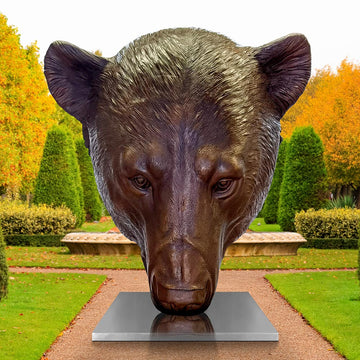 Atiqtalik the Polar Bear was Thinking Big (Bronze Sculpture)