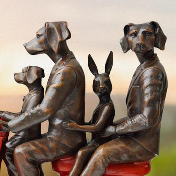 Proud to Be a Family (Bronze Sculpture)