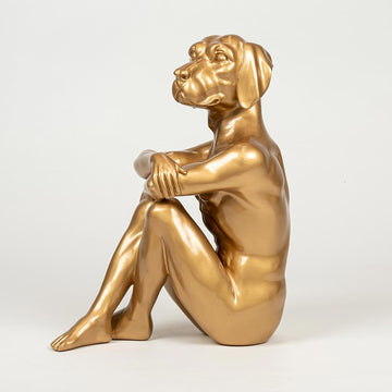 Cool City Pup (Resin Sculpture)