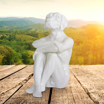 City Pup (Resin Sculpture)