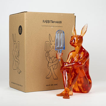 She screamed for ice-cream every day (Resin Sculpture)