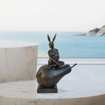 She Was Pearfect Just the Way She Was (Bronze Sculpture)