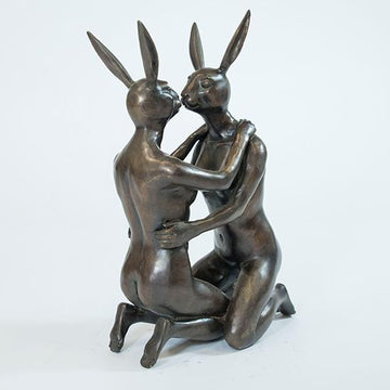 She Loved Being in Love (Bronze Sculpture)