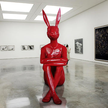 Super Big Rabbit (Fibreglass Sculpture)
