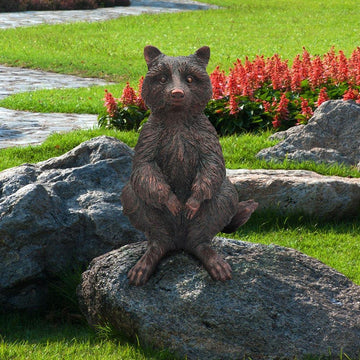 Little Raccoon (Bronze Sculpture)