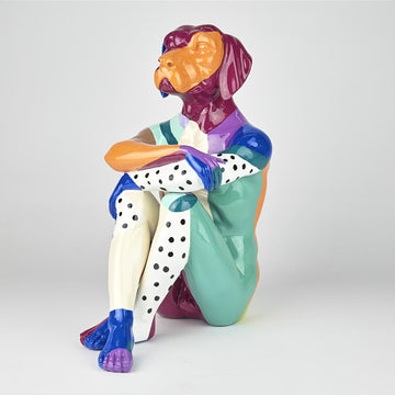 Splash Pop City Pup (Resin Sculpture)