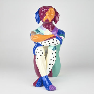 Splash Pop City Pup (Resin Sculpture)