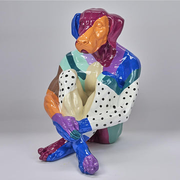 Splash Pop Lost Dog (Fibreglass Sculpture)